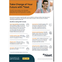 Benefits of Taking hiset-1 Benefits of Taking hiset-1